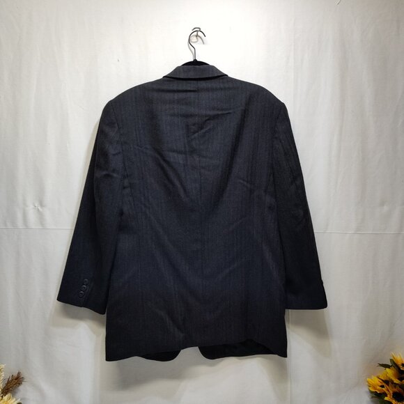 Fenzia 100% Wool Sport Coat Blazer 42 Short S & K Famous Brands Made In Israel - Picture 2 of 8